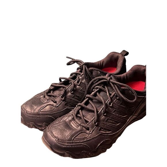 Sketchers Work Compulsions Slip Resistant Black Low Top Sneakers Women’s 8 - Picture 7 of 10